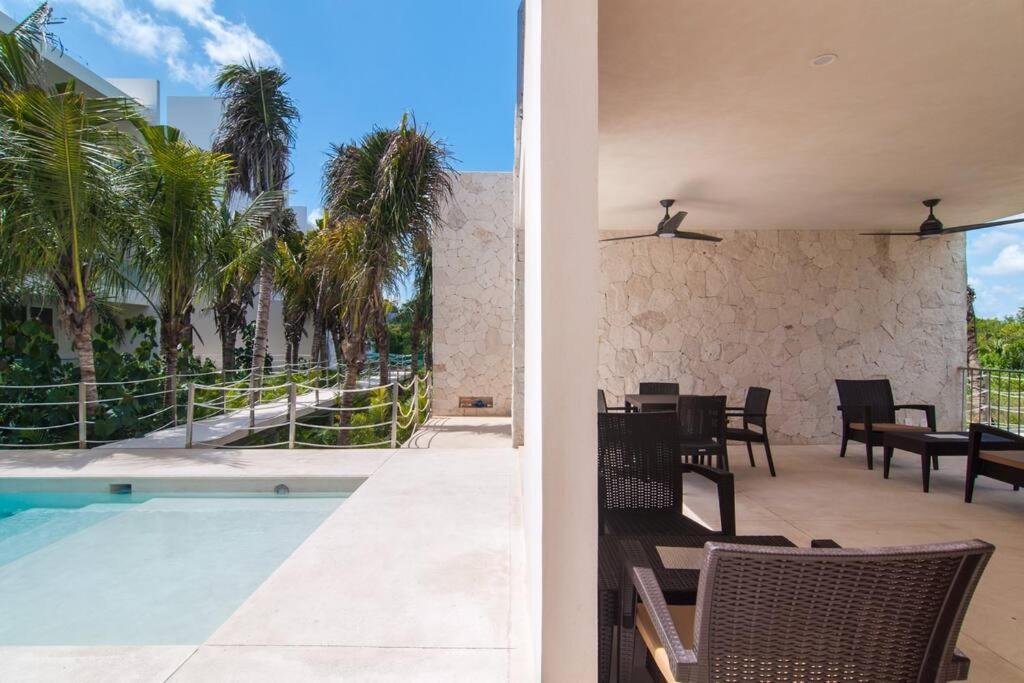Ground Level Garden Condo At Akumal South By Tao Santamar Ngoại thất bức ảnh