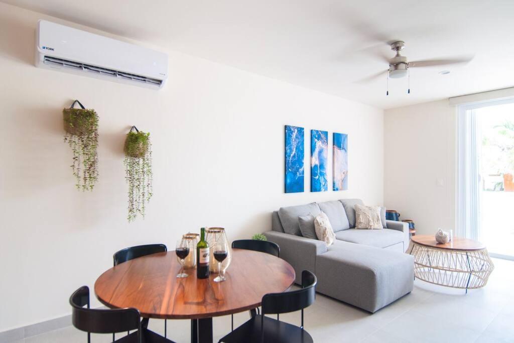 Ground Level Garden Condo At Akumal South By Tao Santamar Ngoại thất bức ảnh